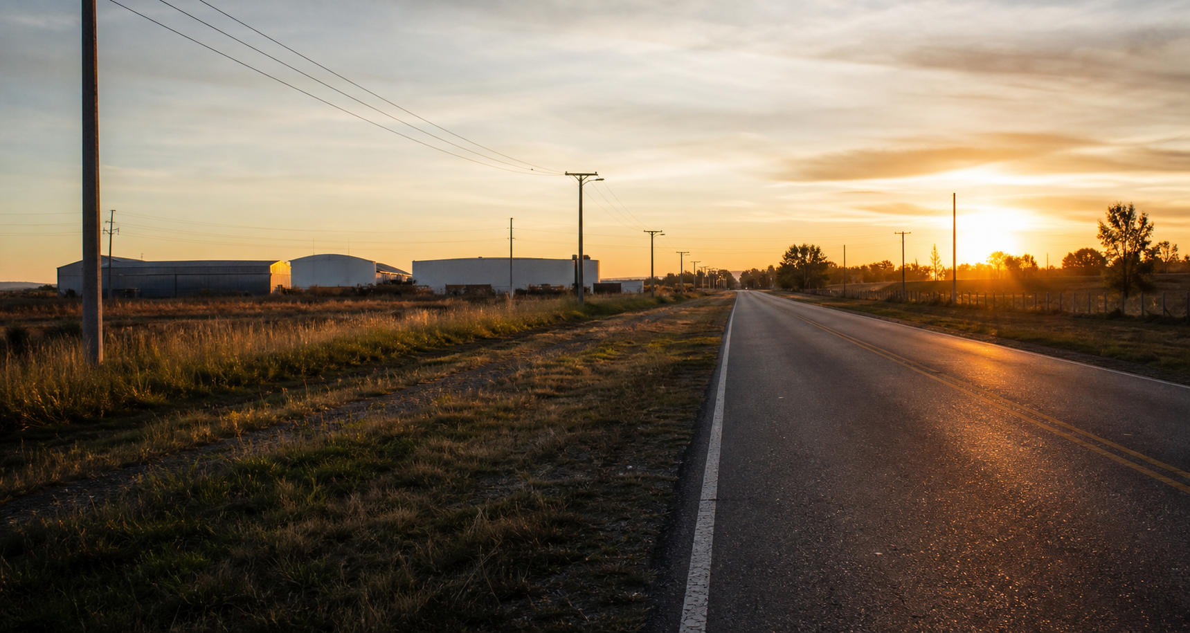 Ruta e infraestructura logística para transporte